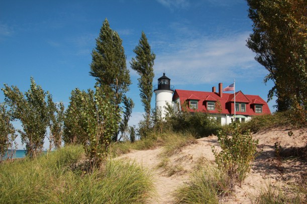 Point Betsie Lighthouse stands in for my folks.