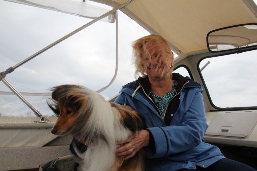 Matching crazy hair mama!